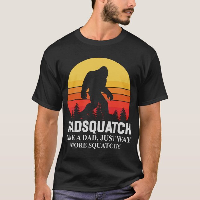 Camiseta Dadsquatch (Anverso)