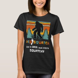 Camiseta Dadsquatch Padre Sasquatch Bigfoot Yowi Squatchy