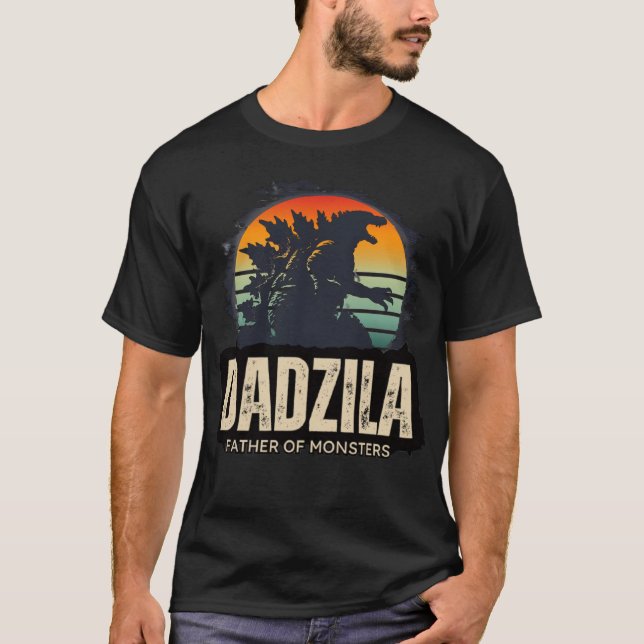 Camiseta "Dadzilla: El legendario padre de los monstruos" (Anverso)