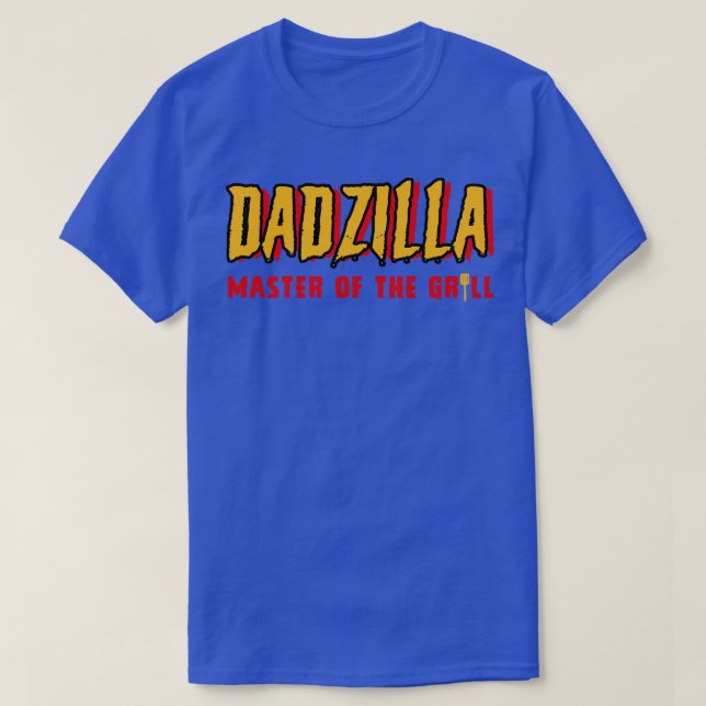 Camiseta Dadzilla Fathers Day (Diseño del anverso)