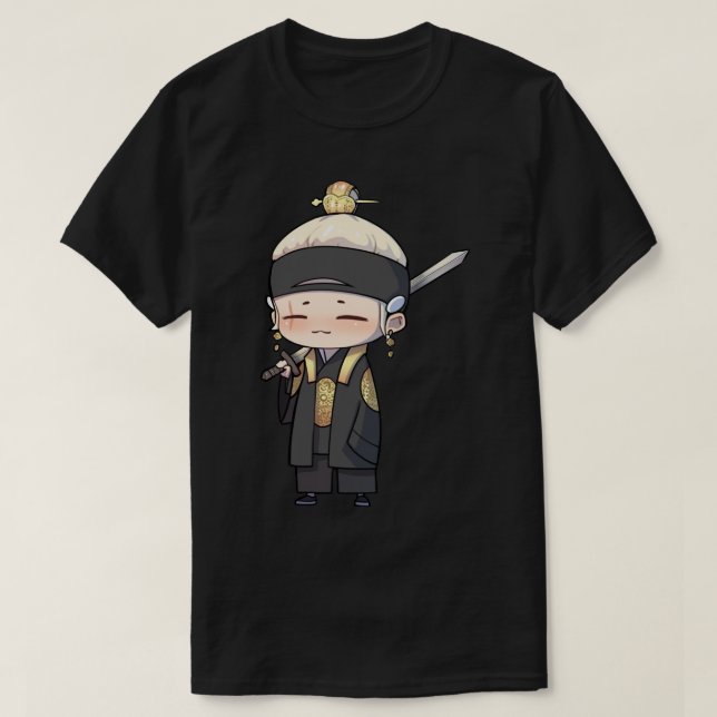 Camiseta Daechwita - AGUST D-2 chibi art Pegatina.png (Diseño del anverso)