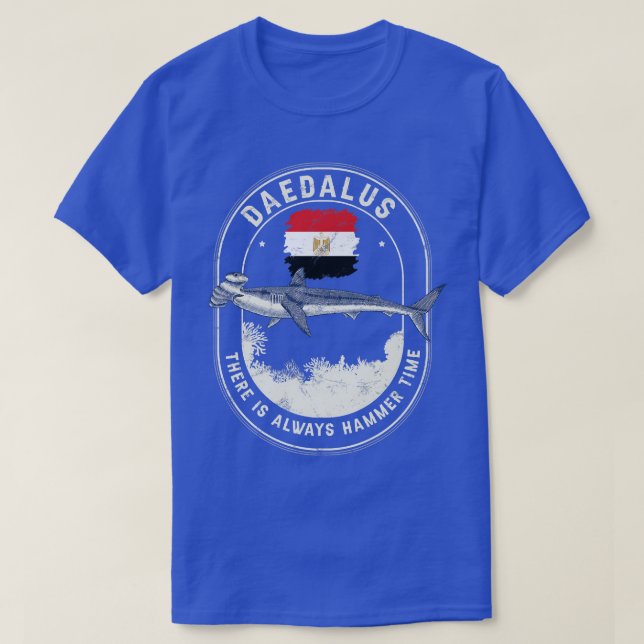 Camiseta Daedalus Always Hammer Time Liveaboard Hammerhead  (Diseño del anverso)