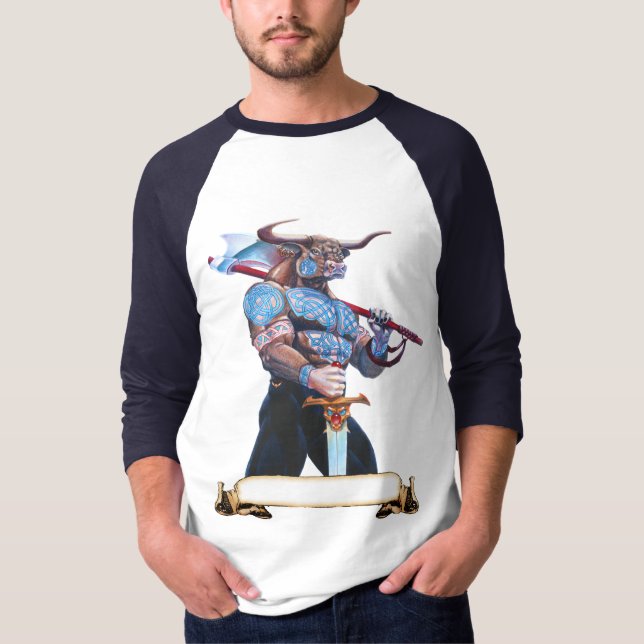 Camiseta Daedalus Minotaur de Creta (Anverso)