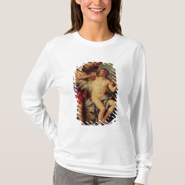 Camiseta Daedalus que ata las alas de Ícaro, c.1754 (Anverso)
