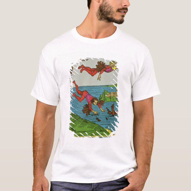 Camiseta Daedalus y Ícaro, siglo XV (Anverso)