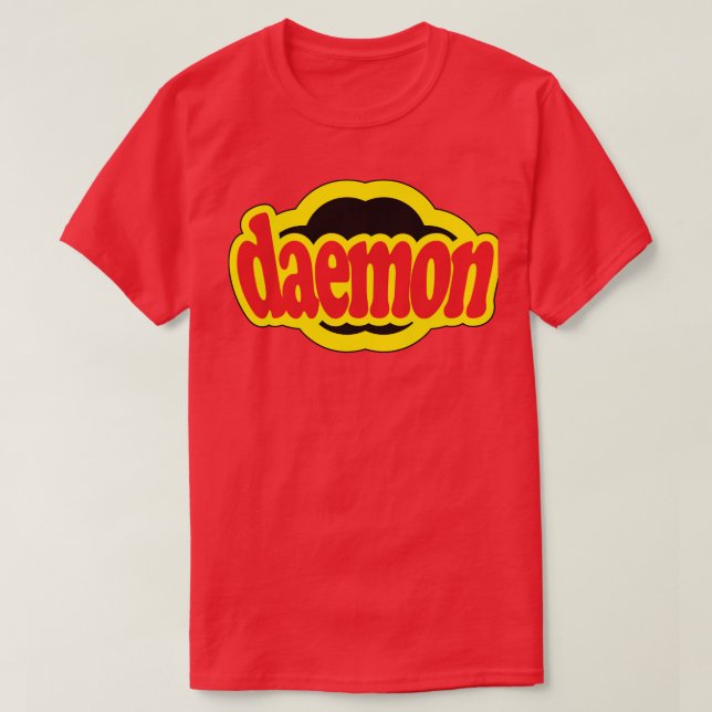 Camiseta Daemon (Diseño del anverso)