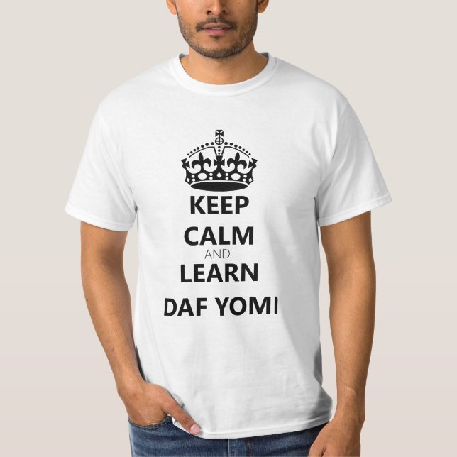Camiseta Daf Yomi (Anverso)