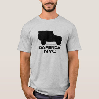 Camiseta DAFENDA NYC Tee sólido negro