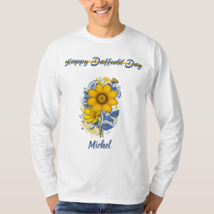Camiseta Daffodil Day - Flor de sensibilización sobre el cá