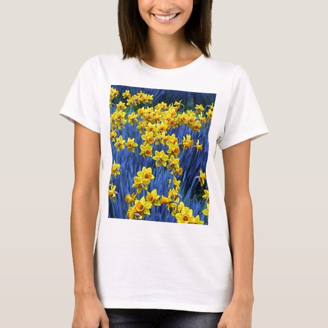 Camiseta Daffodil Spring Fantasy (Anverso)
