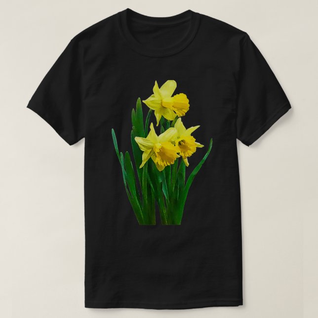 Camiseta Daffodils Alto y Corto (Diseño del anverso)