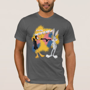 Camiseta DAFFY DUCK™ & BUGS BUNNY™ "Eres despreciable"