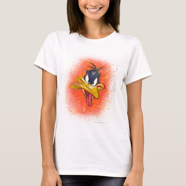 Camiseta DAFFY DUCK™ en Naranja (Anverso)