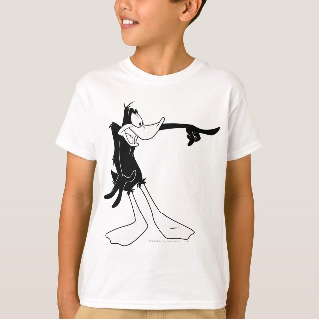 Camiseta DAFFY DUCK™ Shocked and Pointing (Anverso)