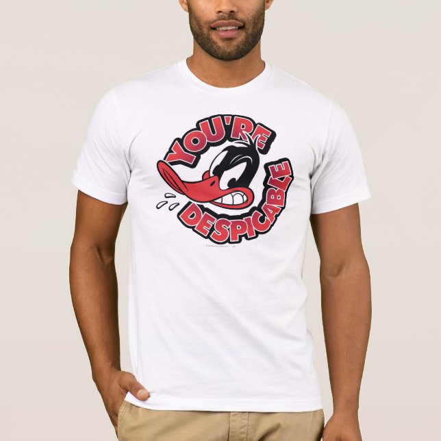 Camiseta DÁFICO PATO™ - Eres despreciable (Anverso)