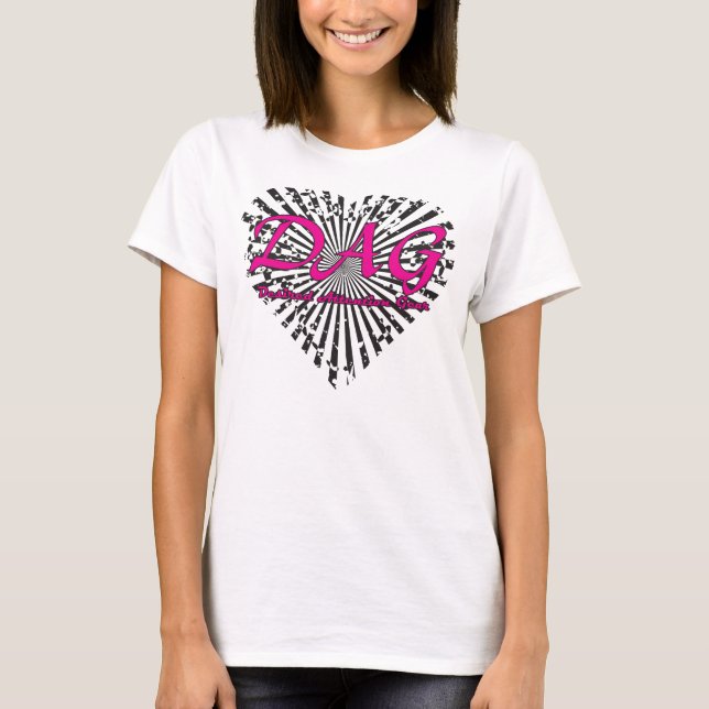 Camiseta DAG heart (Anverso)