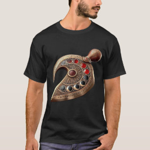 Camiseta Daga Lunar de Bronce Kopis