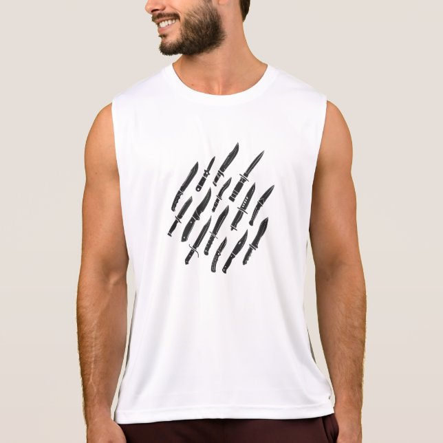 Camiseta Dagas de los cuchillos "n" (Anverso)