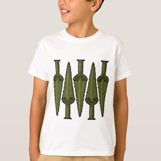 Camiseta Dagas tempranas de la Edad de Bronce (Anverso)
