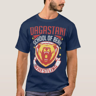 Camiseta Dagastani Bear Wrestling Sambo MMA Grappling