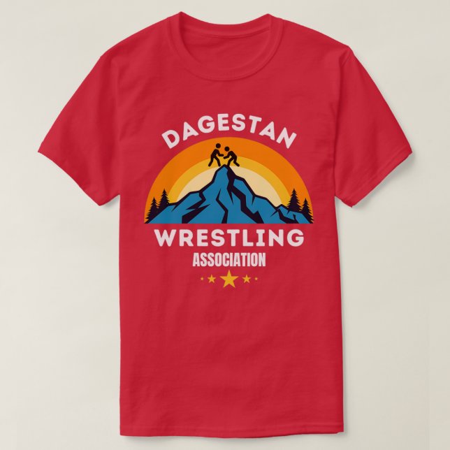 Camiseta Dagestan Wrestling (Diseño del anverso)