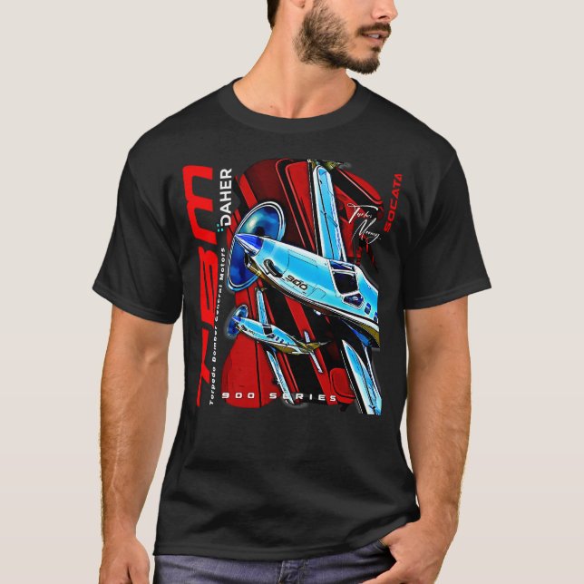 Camiseta Daher Socata TBM 900 Series GA Aviation (Anverso)