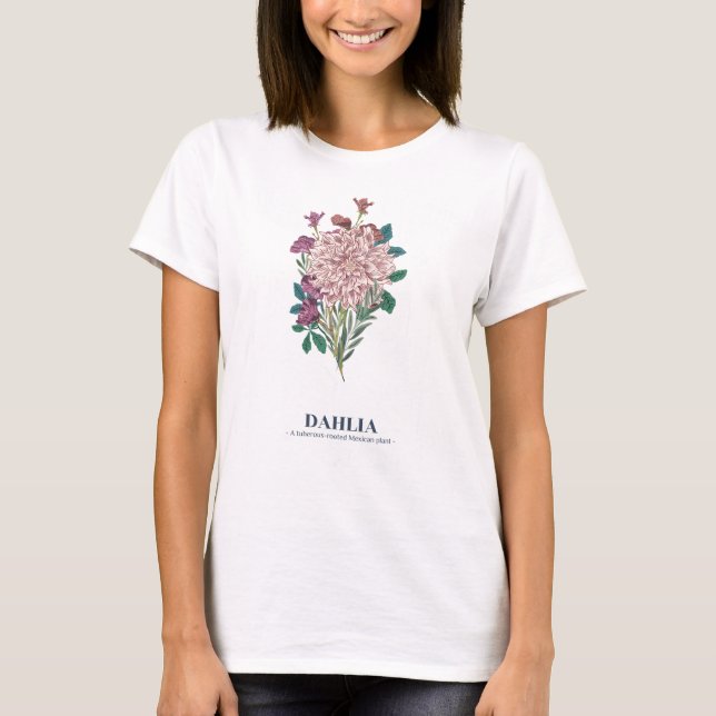 Camiseta Dahlia (Anverso)