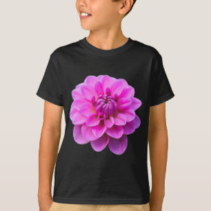 Camiseta Dahlia rosa (aislada)