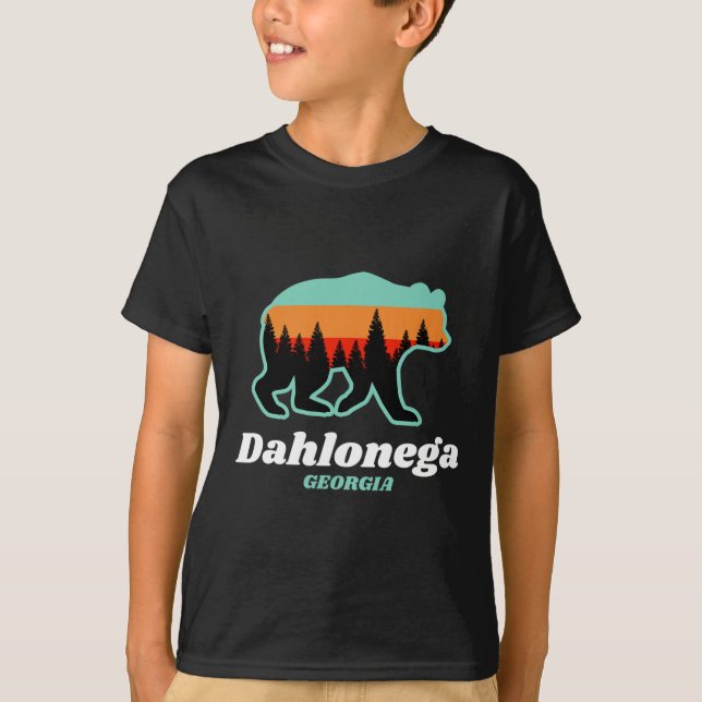 Camiseta Dahlonega Georgia Bear Mountains Country  (Anverso)