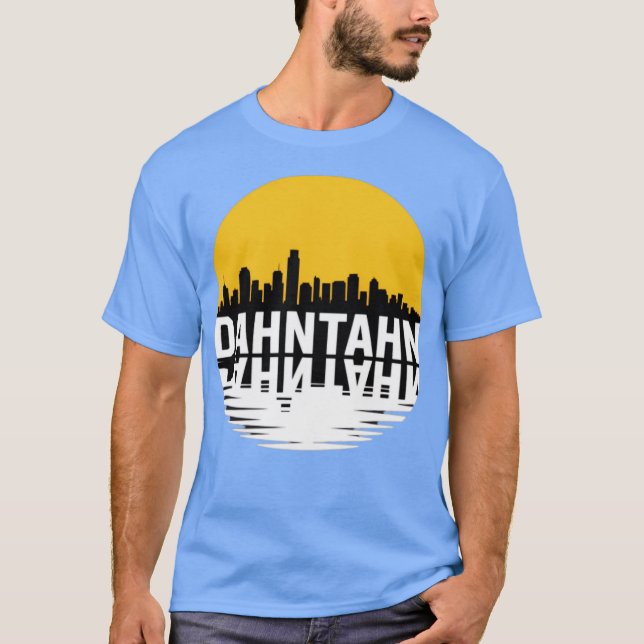 Camiseta Dahntahn - Skyline (Anverso)