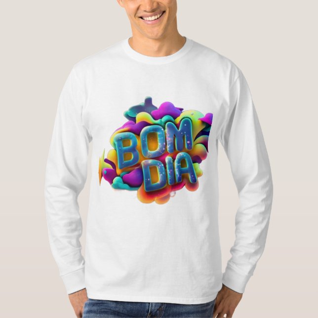 Camiseta Daily Luxe: Voyage Voyage Basic Long Sleeve Tee (Anverso)