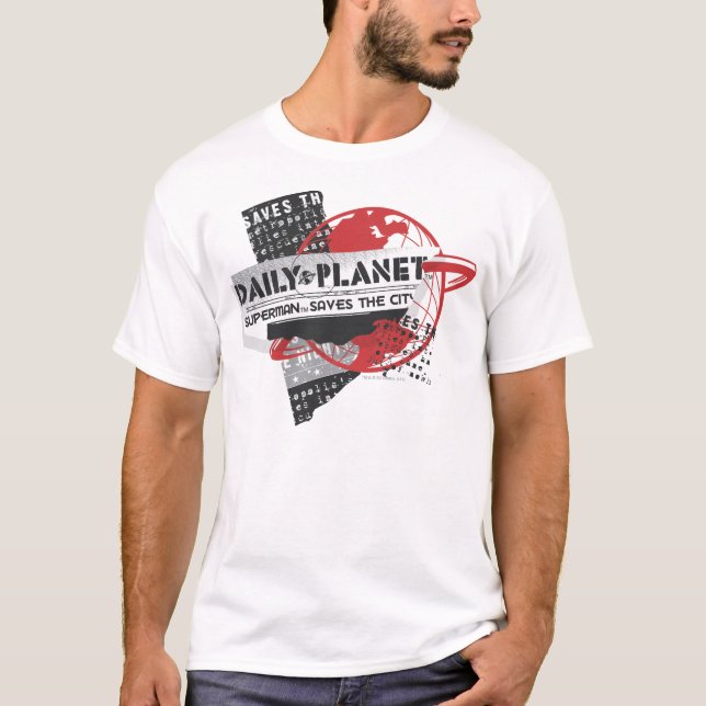Camiseta Daily Planet - Saves the City (Anverso)