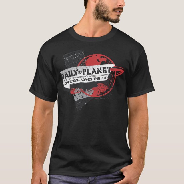 Camiseta Daily Planet - Saves the City (Anverso)