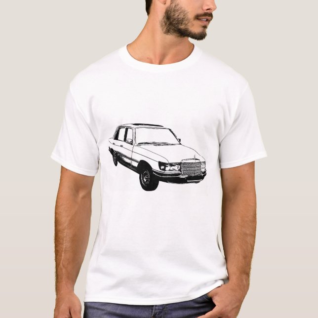 Camiseta Daimler-Benz W116 (Anverso)