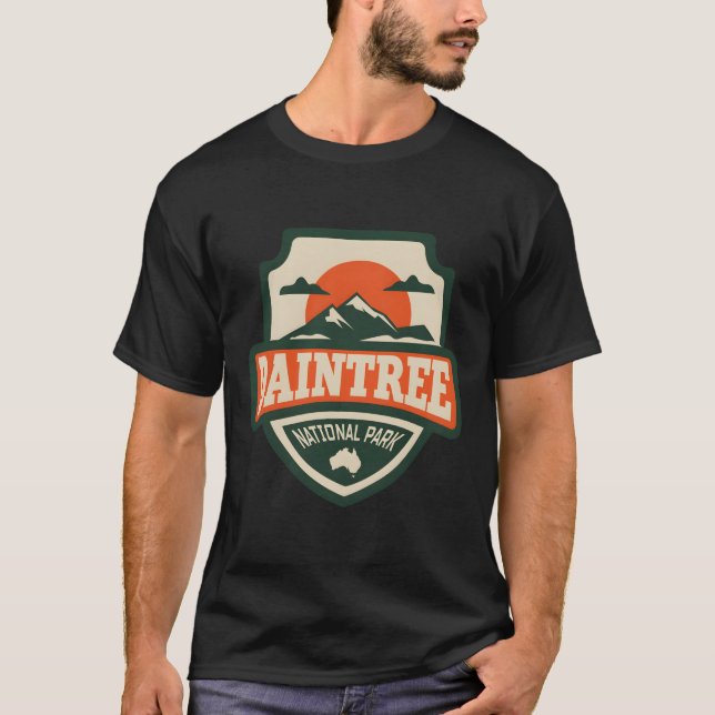 Camiseta Daintree Australia � el interminable horizonte de  (Anverso)