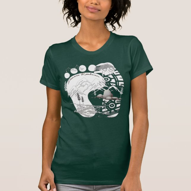 Camiseta Daintree Rainforest (Anverso)