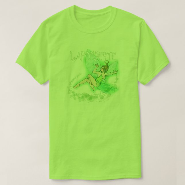 Camiseta Dainty Absinthe La Fee Verte II (Diseño del anverso)