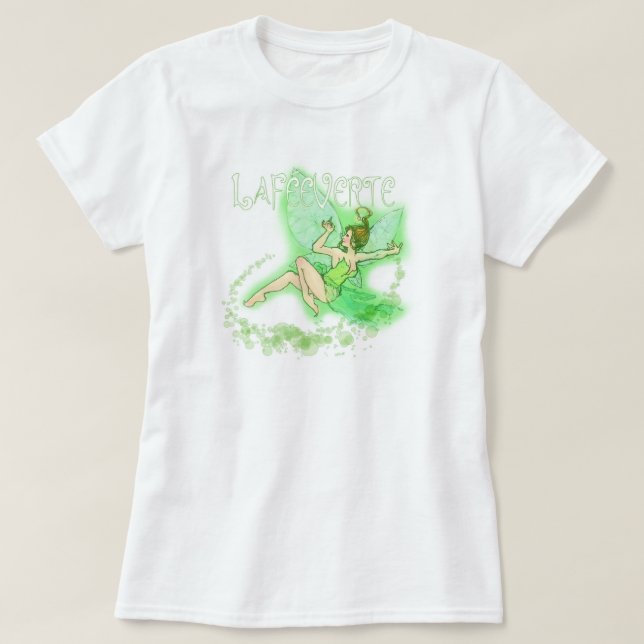Camiseta Dainty Absinthe La Fee Verte II (Diseño del anverso)
