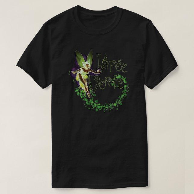 Camiseta Dainty Absinthe La Fee Verte III (Diseño del anverso)