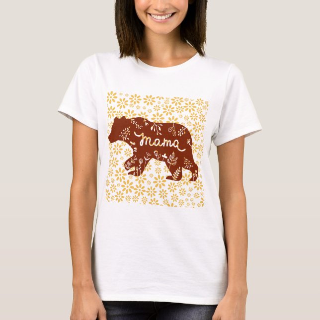 Camiseta Daisies de verano con ropa de mujer (Anverso)