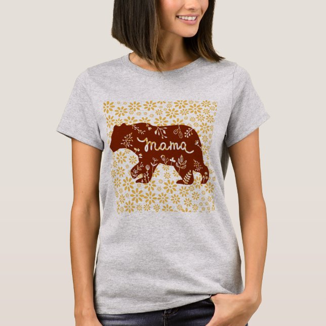 Camiseta Daisies de verano con ropa de mujer (Anverso)