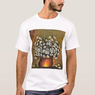 Camiseta Daisies En Una Vara De Cobre
