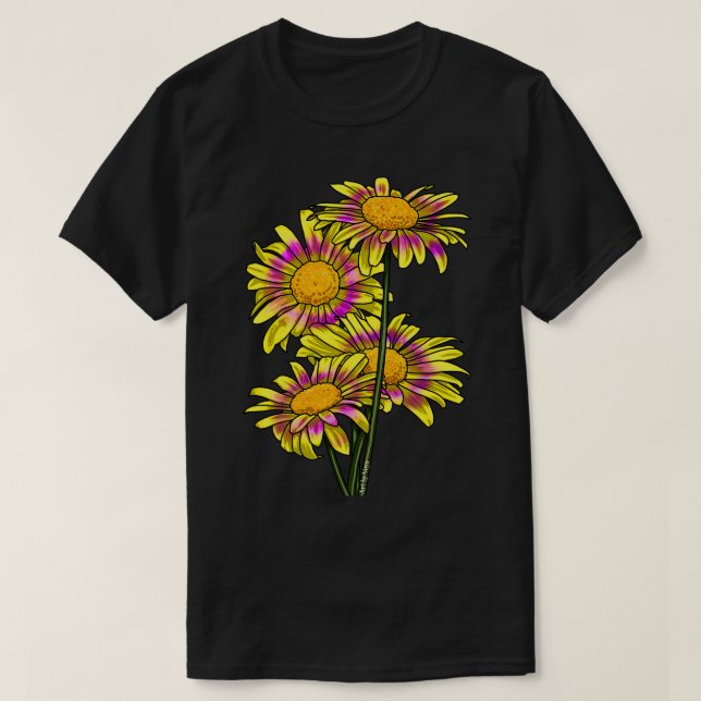 Camiseta Daisies Intersex (Diseño del anverso)