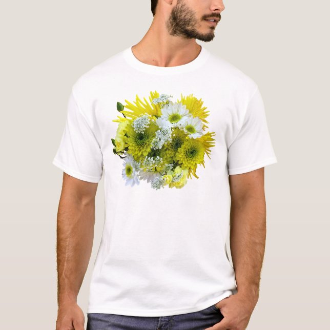 Camiseta Daisies, Mamáes y el Bouquet de encaje de la Reina (Anverso)