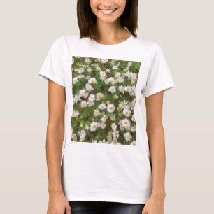 Camiseta Daisies Pintados En Un Estilo Impresionista