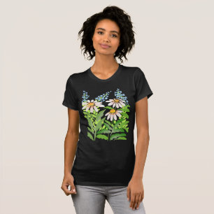 Camiseta Daisies rosados