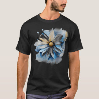 Camiseta Daisy acuarela