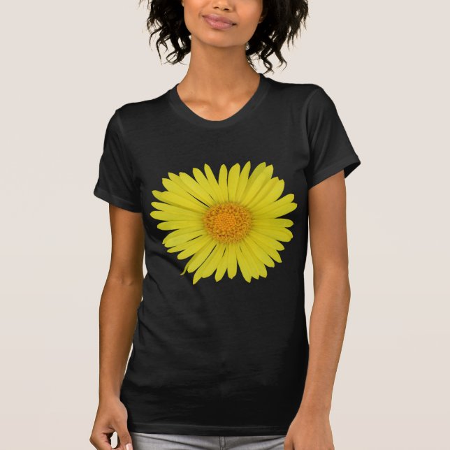 Camiseta Daisy amarillo (aislado) (Anverso)
