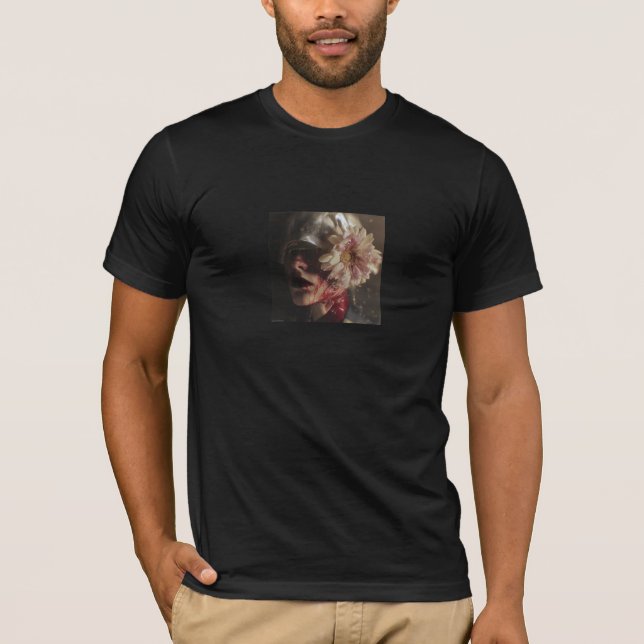 Camiseta Daisy — Arte Gótico Refinado  (Anverso)