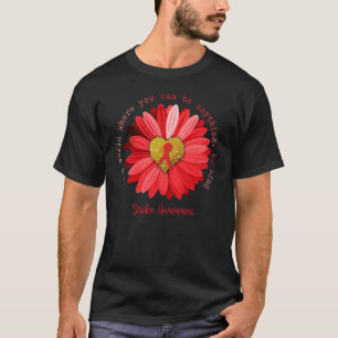 Camiseta Daisy Be Kind Strowareness Red Ribbon